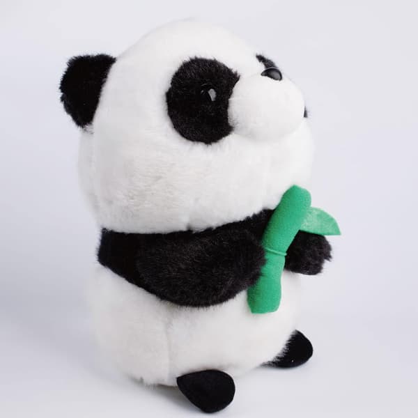 Panda bamse med bambuslegetøj blød fødselsdagsgave