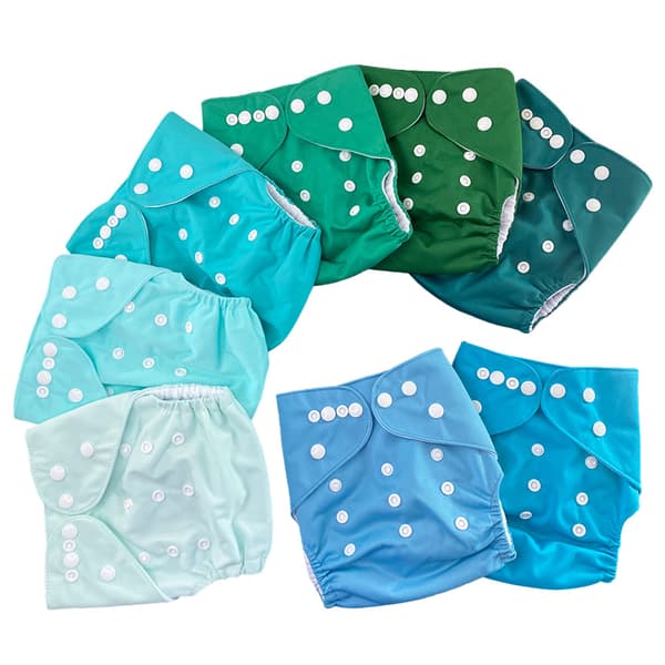 Innerblöja i ekologisk bomull Storlek 1 (3-8 kg) - 3-pack