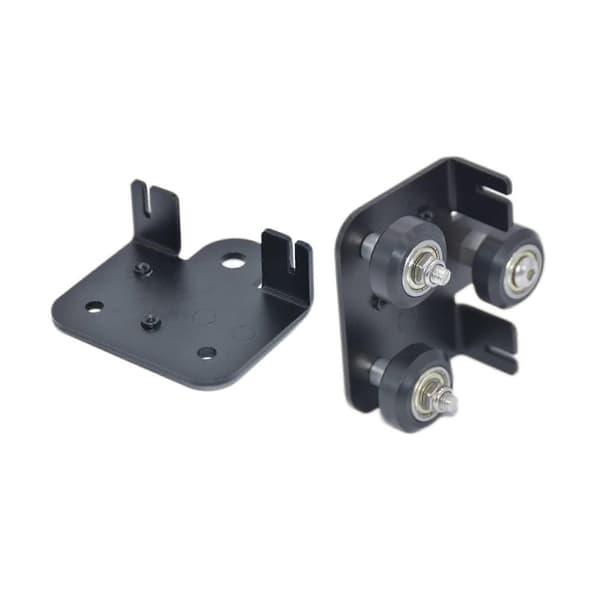 Ekstruder bageste støtte metalplade med remskive 3D-printer hotend ekstrudering bagplade