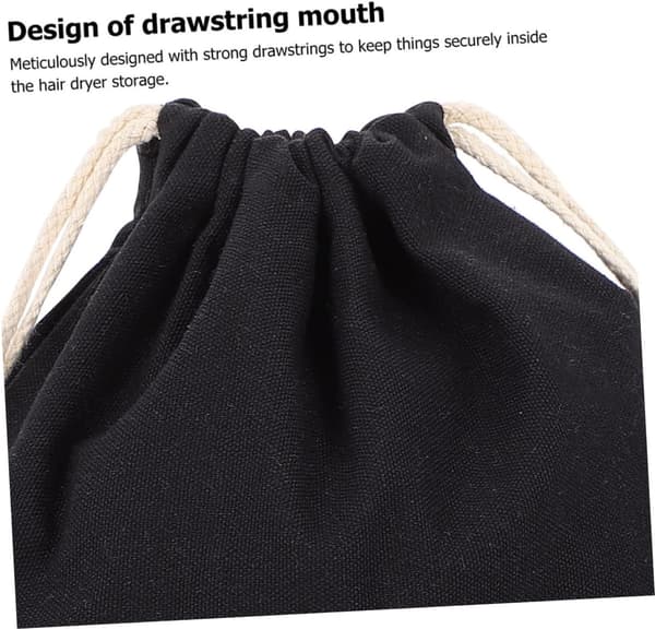st förvaringsväska för hårtork kreativ hårtorkväska med dragsko