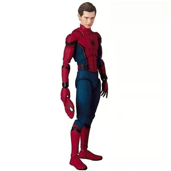 Avengers Spider-Man Actionfigur Staty Modell Docka Leksak Samlarobjekt Gåva Mafex 044