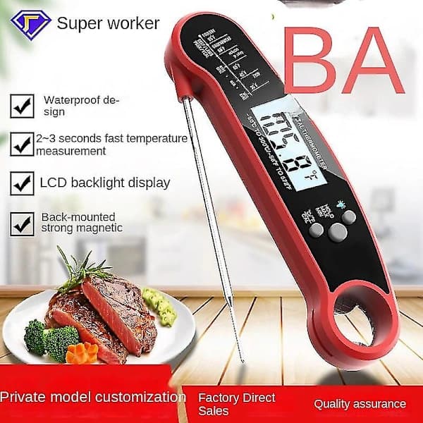 Javelin Pro Duo Ambidextrous bakgrundsbelyst professionell digital snabbläsande kötttermometer för kök, matlagning, grillning