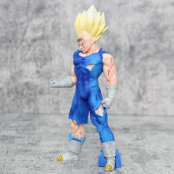 20 cm Anime Dragon Ball-figur Vegeta Actionfigur Battle Damage Staty Anime-figur PVC-modell Docka Samlarleksaker Presenter