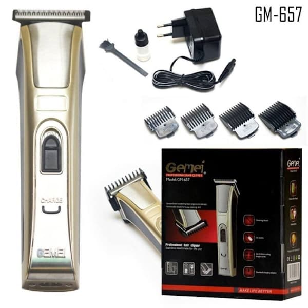 Gemei professionell hårtrimmer för män GM-657