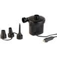 Elektrisk däckpump med 12V-laddare - 3 munstycken - 75W - Flödeshastighet 192L/min