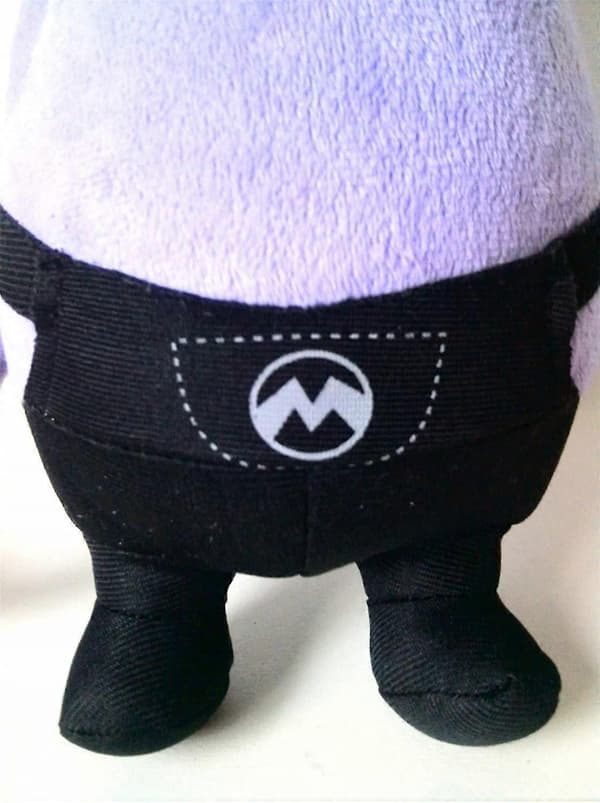 30 cm violetti Minions-pehmolelu lapsille (violetit kiikarit)