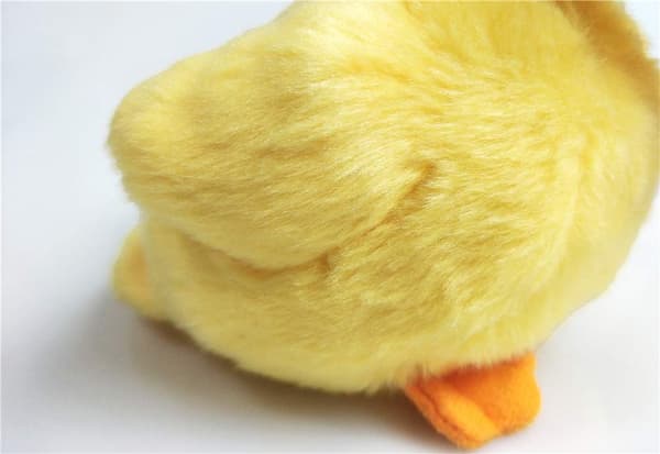 Pehmolelu 5 tuumaa, 12 cm, pehmoeläin (keltainen ankka)
