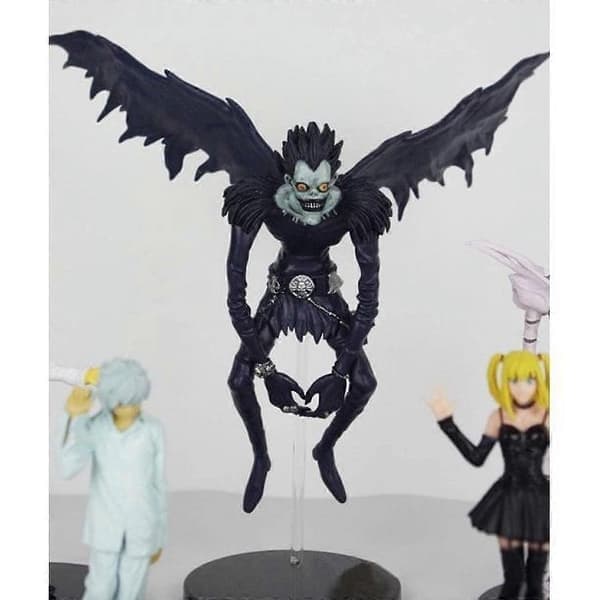 Suminiy.US Death Note Ryuk PVC-figur lös 6 tum Anime Manga samlarobjekt present, svart