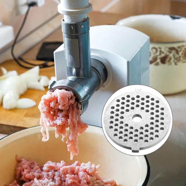 Ersättningsblad för köttkvarn i rostfritt stål med 3 hål för lättanvända köttkvarnstillbehör