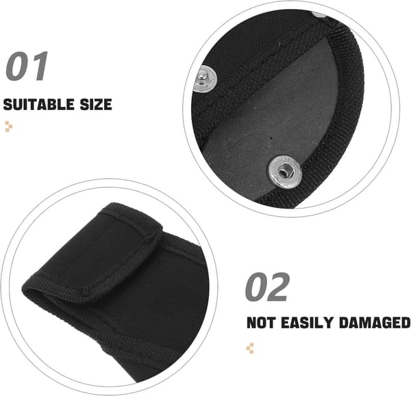 Bärbart yxskydd i nylon med förstärkt nylontyg och midjeväska för utomhusbruk