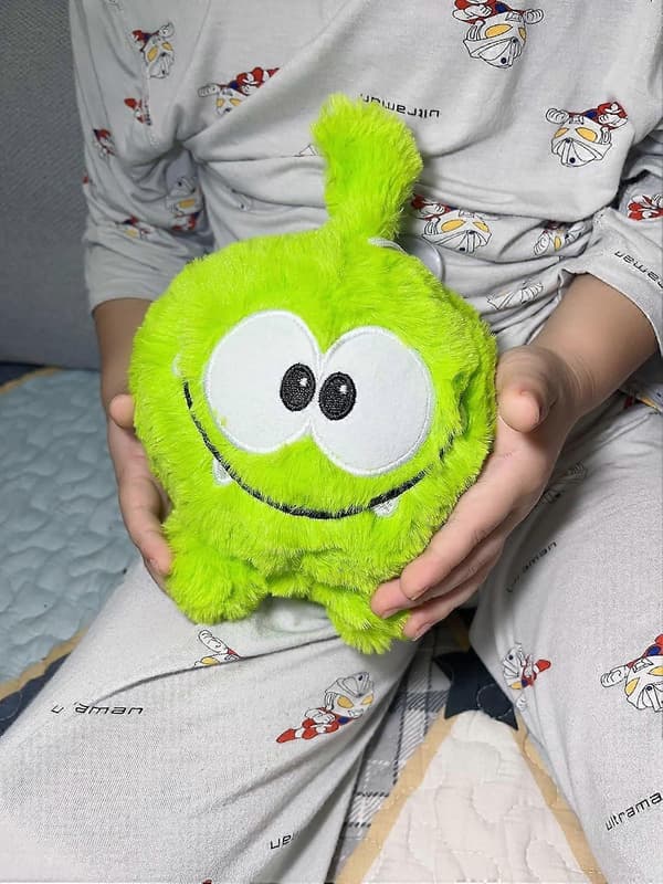 Mini-gosedjur, grön groda, söt liten groddocka, present 20 cm