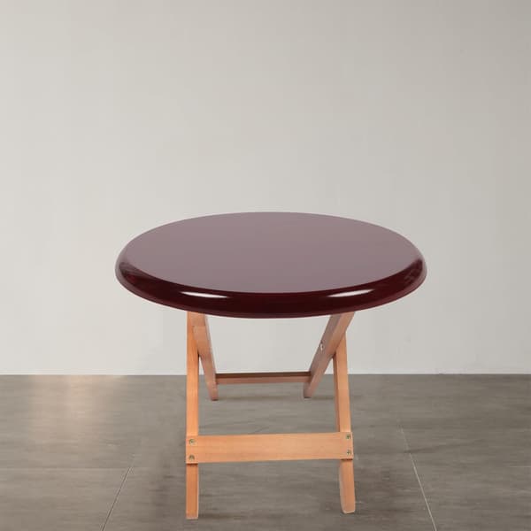 Ersättningssits för träpall, rund, elegant design, brun, enkel
