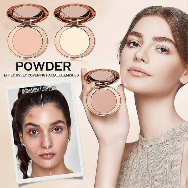 CT Finishing Powder Mini Soft Focus Langvarig Oljekontroll Lett AA 01 0.8g