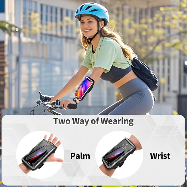 2025 Nyeste model armbåndstelefonholder til løb, underarmsarmbånd, løbearmbånd med kortplads til iPhone Pro Max Plus (1