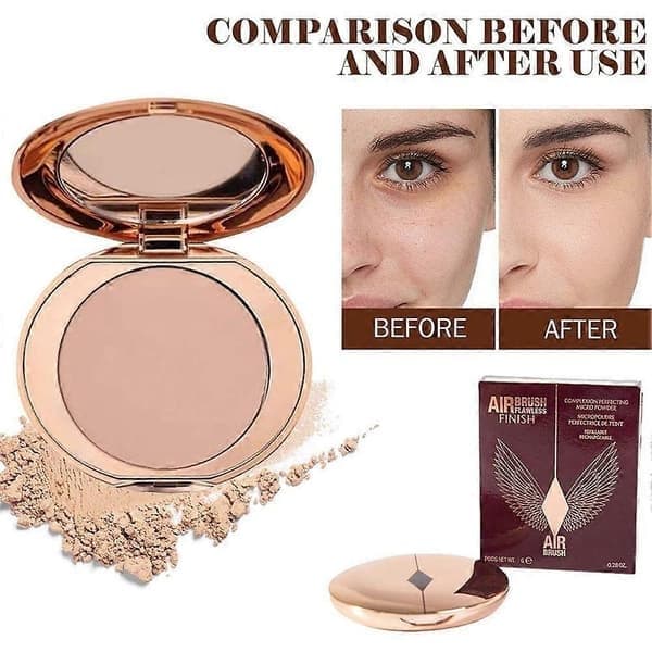 CT Finishing Powder Mini Soft Focus Langvarig Oljekontroll Lett AA 01 0.8g