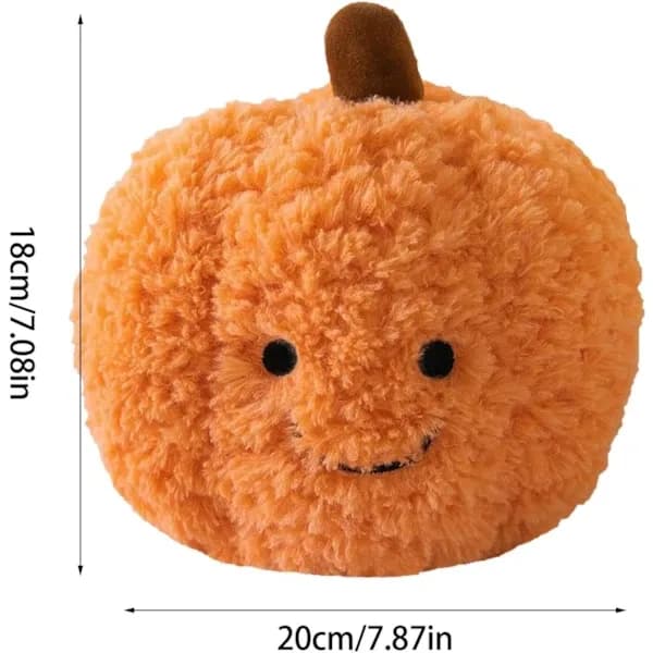 Pumpa mjukisdjur 18 cm Pumpakudde Pumpa mjukdocka Mjuk kudddocka Mjukisdjur