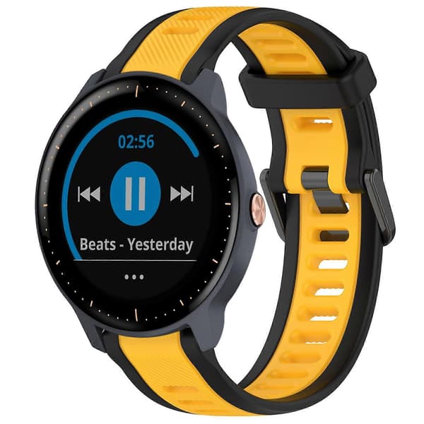 20mm Silikone-urrem kompatibel med Garmin Vivoactive3 Music-lingling