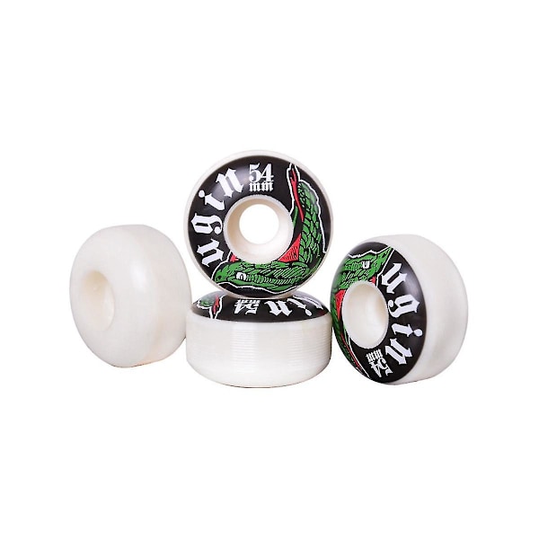 4 Pak Skateboard Hjul 52 X 32mm Hjul Høj Modstandsdygtighed 100a Pu Double Rocker Skateboard Hjul