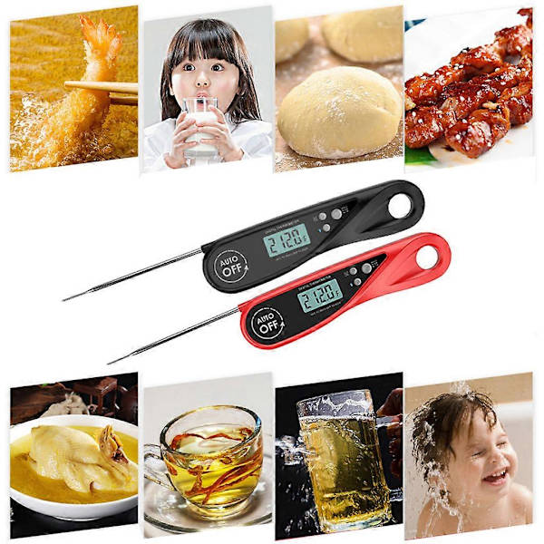 Kötttermometer Direktavläsning Mattermometer Digital Kökstermometer