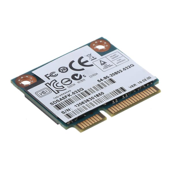 Halv størrelse MSATA 32G SDSA5FK-032G adapterkortkonverter til pc-computer