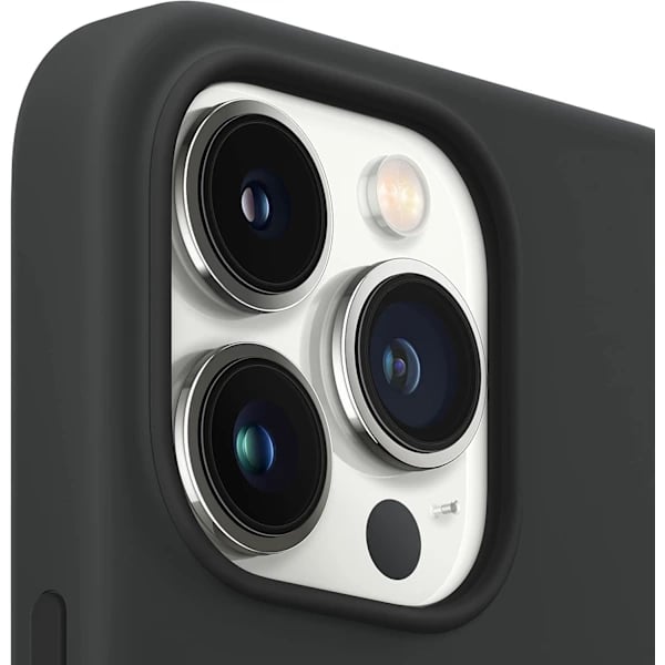 Apple Silikonecover med MagSafe til iPhone 13 Pro – Midnat