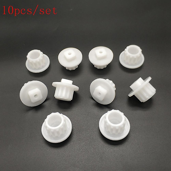 10 stk./sæt Kødkværn Dele Plastik Gear Kompatibel Zelmer A861203, 86.1203, 9999990040, 420306564070, 996500043314