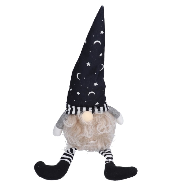 Halloween-pehmotontut lelu-loma Söpöt hienot Gnome-nukkekoristeet valolla Straight Hat