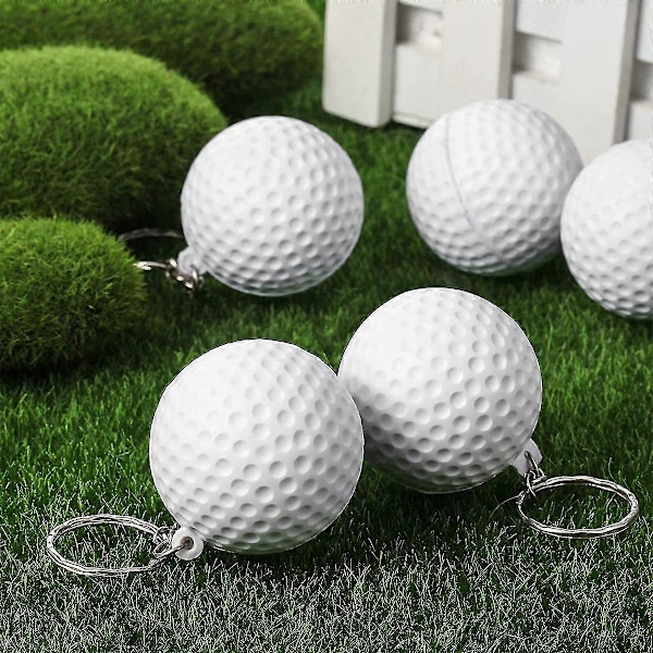 20 kpl Golfpallon Avaimenperiä Juhlapalveluksiin, Golfpallon Stressipallo, Koulun Karnevaalipalkinto, Urheilu Ce - B