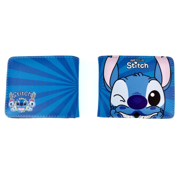 Disney Cartoon Lilo & Stitch Wallet Anime lyhyt lompakko style 2