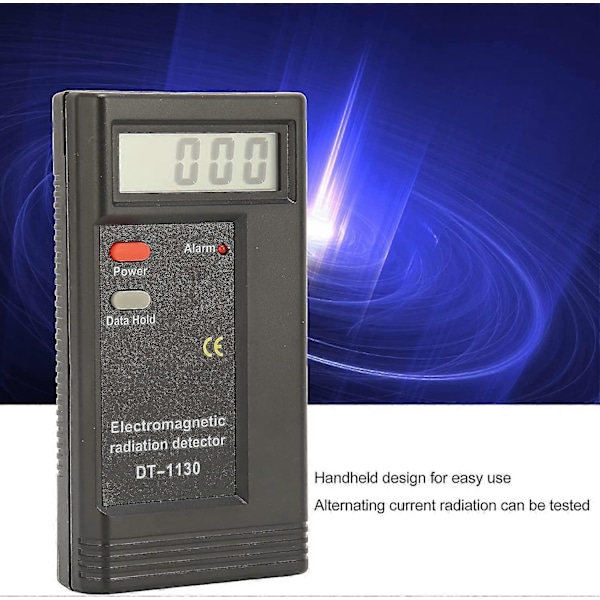 LCD Digital EMF Strålingsdetektor, Høj Sensitivitet EMF Måler, Bærbar Elektromagnetisk Felt Strålingstester