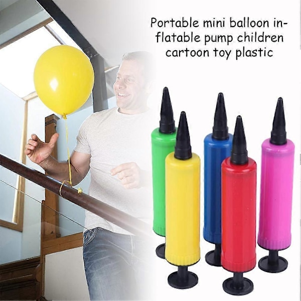 Party Handluftpump Ballong Simning Uppblåsbar Leksak & Snabb