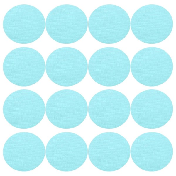 Halkskyddande Badkarsdekaler Badrum Halkskyddsdekal Golvdekaler Himmelsblå 10X9cm 40st