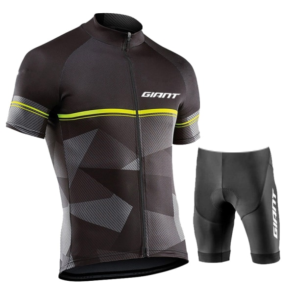 Set 2023 GIANT Miesten kesän lyhythihainen MTB-pyöräilypuku Ropa Ciclismo Pyöräily Maillot Pyöräilypuku Photo Color-13 M