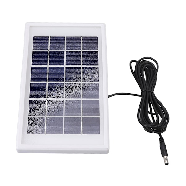 3W 6V Solpanel, 3W 6V Solpanel Hög Konverteringseffektivitet Halvflexibla Polykristallina Kisel Solpaneler för Bilar Båtar Plantering