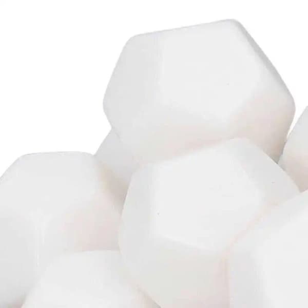 Plastik Skrive-på Terninger DIY Skrivning 12-sidede Blanke Terninger Til Underholdning