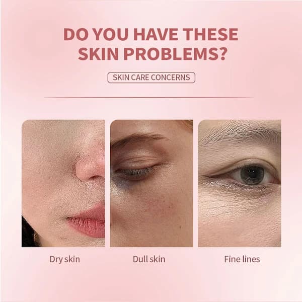Lakerain-Collagen-Mask for pakning over natten Elastisitet Hydrering Pleie Reduserer slapphet