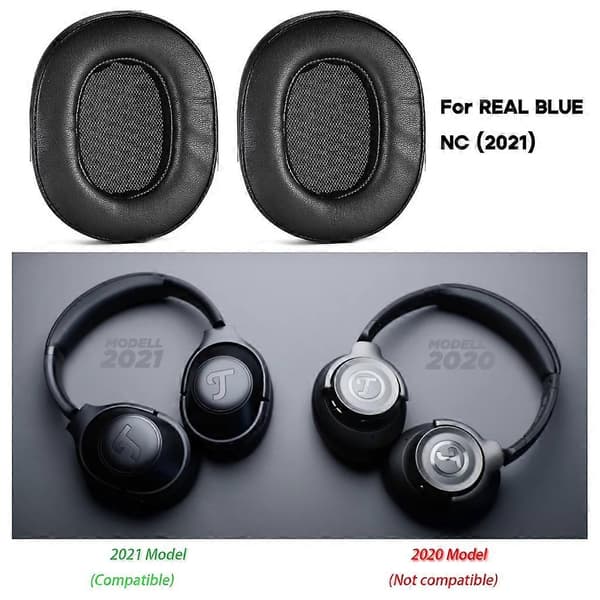 Øreputer for Teufel REAL BLUE NC 2021 Headset Øreputer Isolerer Effektivt Støy