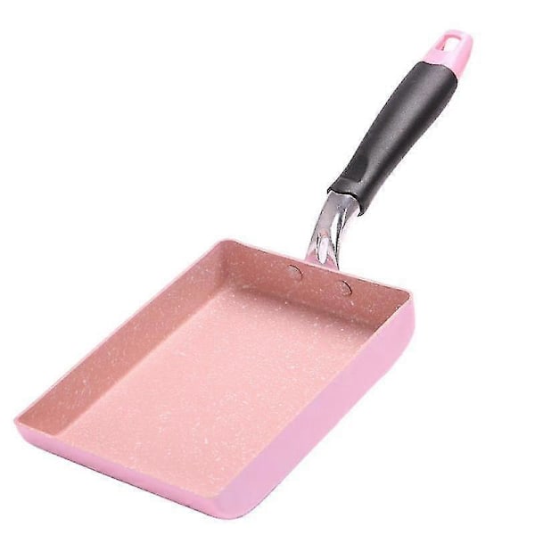 Rektangulär Japansk Non-stick Mini Stekpanna Omelett Äggpanna Kökstillbehör