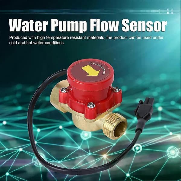 Vattenpump Flödessensor Brytare Tryck Automatisk Kontroll Brytare HT-60 4-4 220V 60W G1/2in