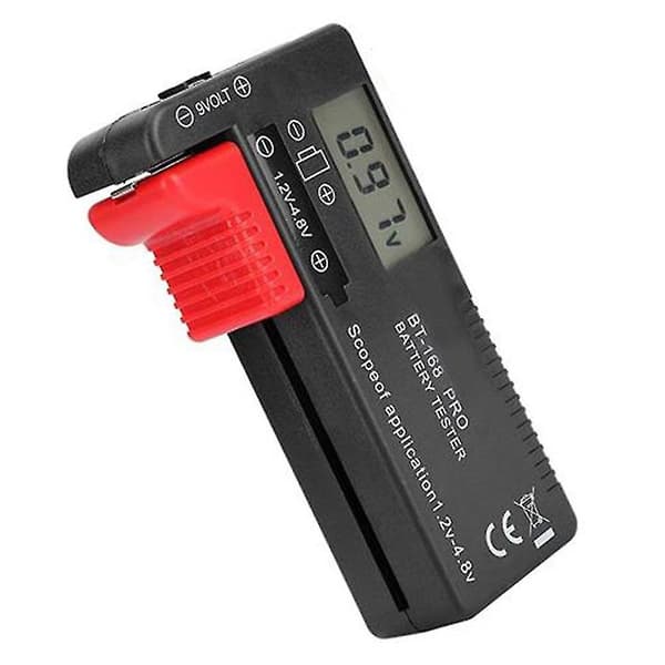Bt-168 Pro Batterikapacitetstester Digital Batterichecker Plastik Bærbar Celle Tester Til Aa 1.5v