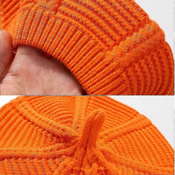 \"Artist's Knit Thermal Rain Hat, Stretch Soft, Beanie Hat, Kids' Visor (punainen)\"