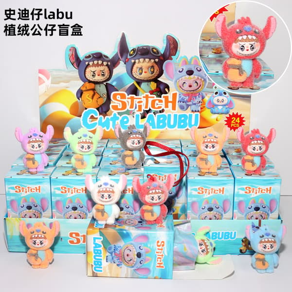 24-delars blind box set Adventskalender lyckoamulett smycken barnpresent