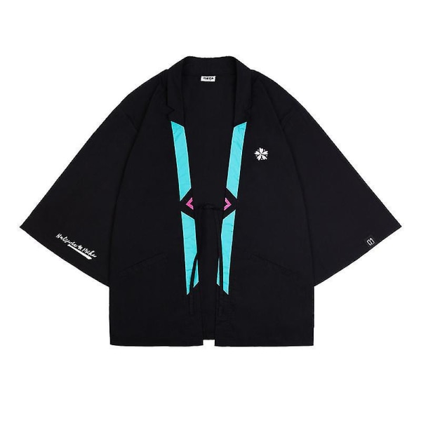 Ny trend Nya kostymer Japanska Miku Cosplay Kostymer Prinsessan Miku Dam/män Kofta Ytterkläder Topp Haori Coat Yukata M C