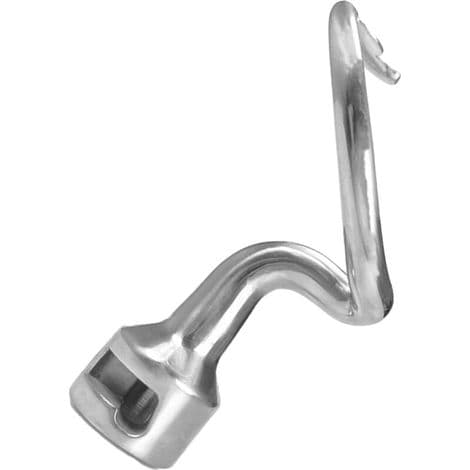 Dejkrog til Kitchenaid-røremaskine - Brødkrog - K45DH dejkrog - Rustfrit stål - Holdbarhed - Ikke r.