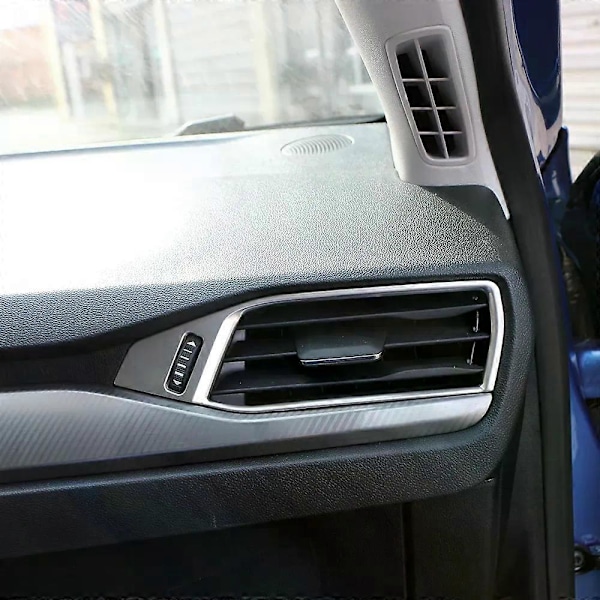 Ilmastointiventtiilien vasen ja oikea ulostulon suojus, auton lisävarusteet, koristelista Ford Focus 4 Mk4 2019 2020 2022 2022 2023