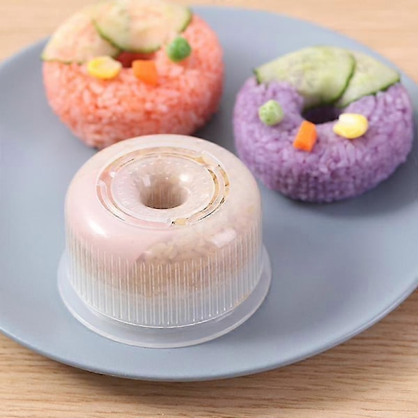 Sushi Form Transparent Donutformad DIY Liten Risbollsform för Kök-ZZY
