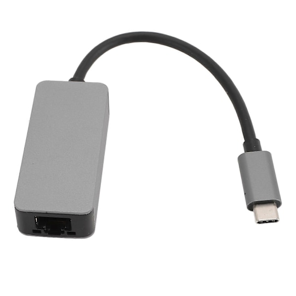 USB C til Ethernet Adapter 2.5G RTL8156B Ekstern Type C til RJ45 Ethernet Netværksadapter til Win XP 10 7 8 til Linux