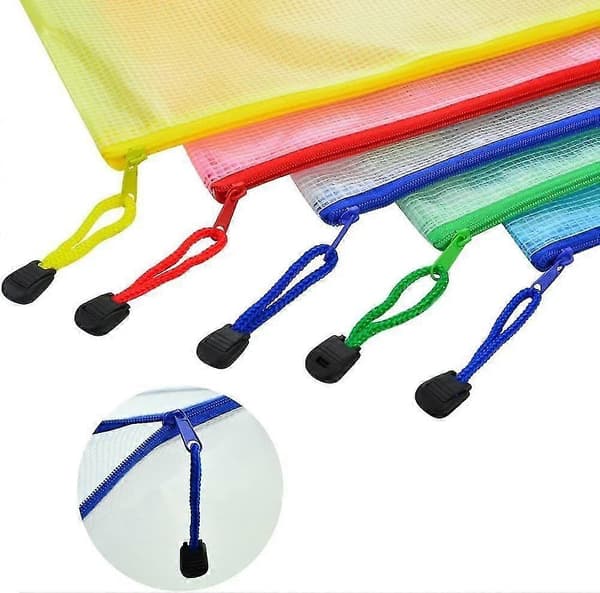 Lynlås Vandtæt Pose Plastik Lynlås Dokumentmappe yu