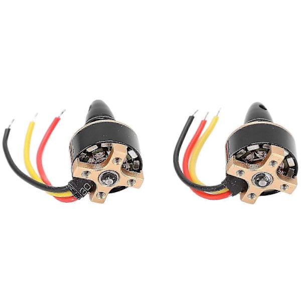 2st RC 1306 3100KV Borstlös Motor Stark Dragkraft Lågt Ljud Stabil Portabel Hållbar RC Flygplan Borstlös Motor