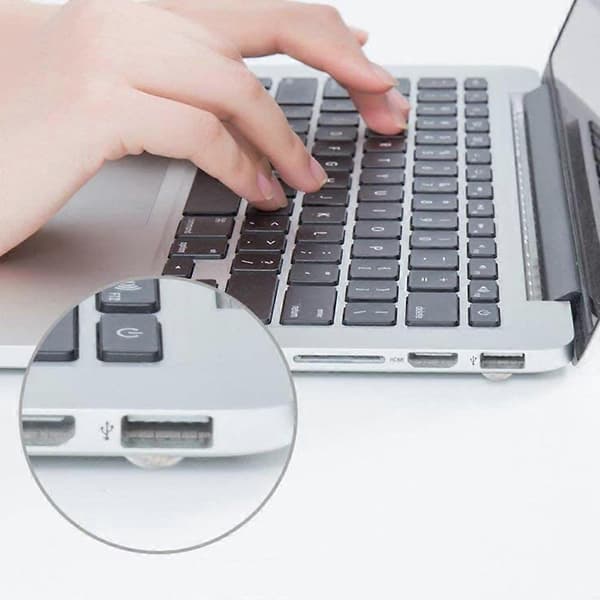 160 st Elastiska buffertar Transparenta skyddsbuffertar Möbelbuffertar Gummibuffertar Självhäftande Ljudämpande kuddar Stoppbuffertar för dörr, bärbar dator, hållbara och säkra